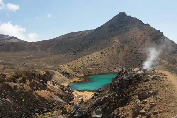 Tongariro alpesi átkelés, Új-Zéland — Stock Fotó