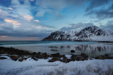 The Lofoten Islands Norway clipart