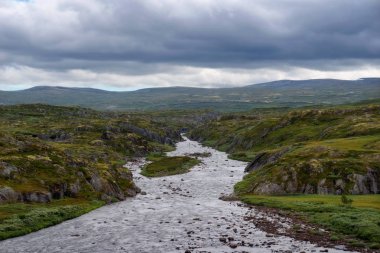 Norveç Skaupsjoen Hardangerjokulen
