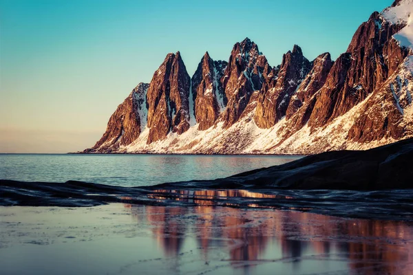 Tungeneset Senja Noruega — Fotografia de Stock