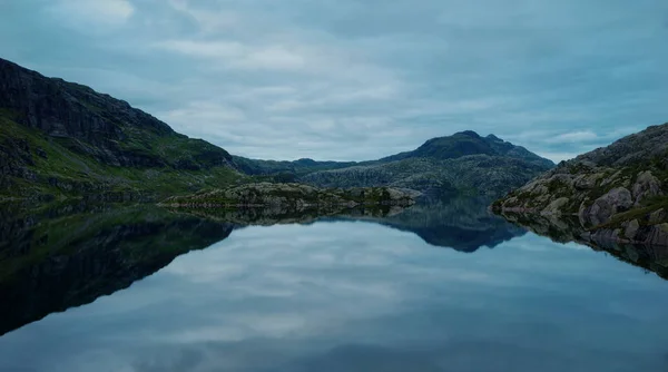 Norway Mountain Lake — Stock Photo, Image