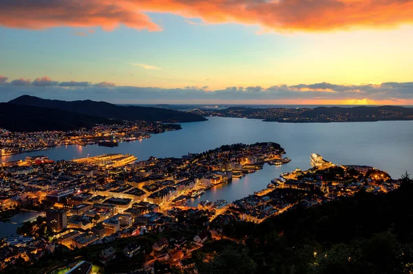Noruega Bergen — Fotografia de Stock