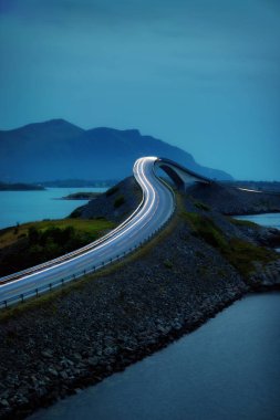 Atlantic Ocean Road Norveç