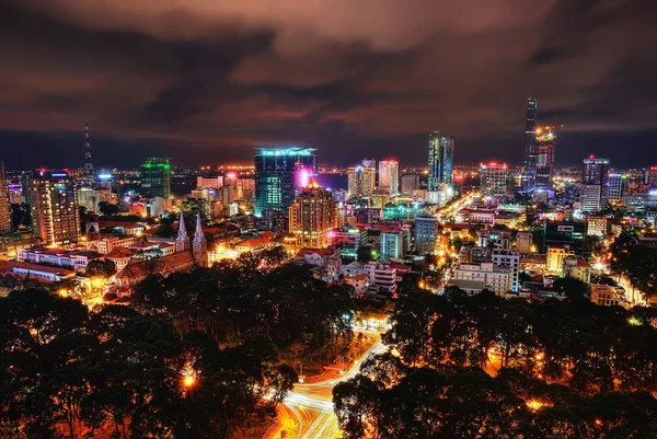 Ho Chi Minh City anteny — Zdjęcie stockowe