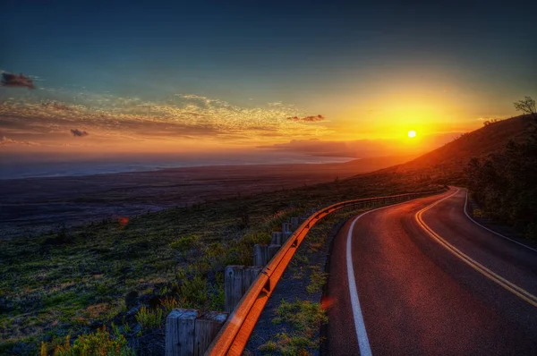 Hawaii puesta de sol — Foto de Stock