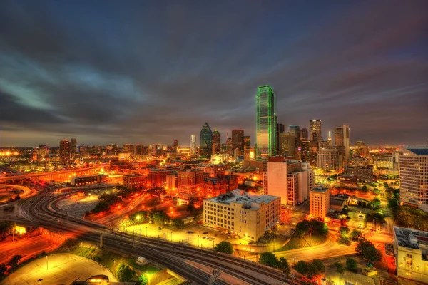 Dallas Skyline — Fotografia de Stock