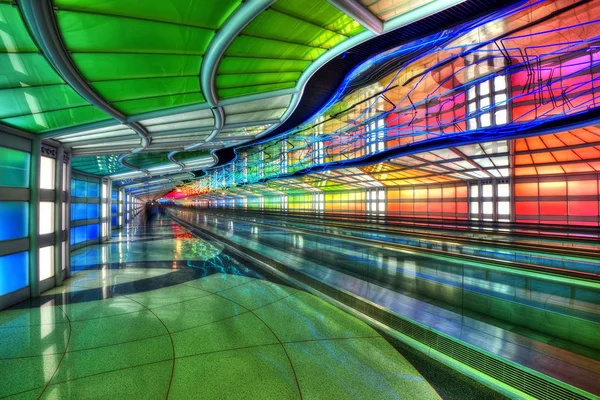 Chicago transport Tunnel — Stockfoto