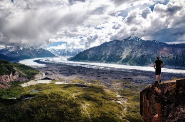 Alaska Matanuska buzul Parkı