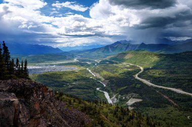 Alaska Matanuska buzul Parkı