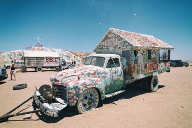 Niland, California - 26 Haziran 2016: Kurtuluş dağ Kaliforniya