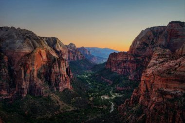 Angel'ın açılış Zion National Park