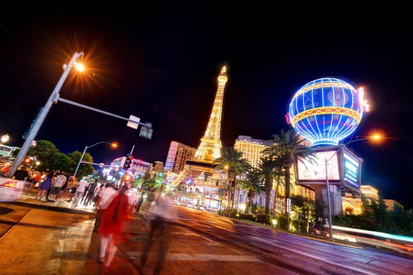 Las Vegas Strip ในเวลากลางคืน — ภาพถ่ายสต็อก