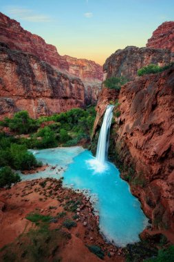 Havasu Falls günbatımı