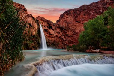 Havasu Falls günbatımı