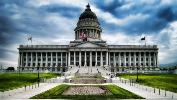 Utah Capitólio do Estado Salt Lake City — Fotografia de Stock