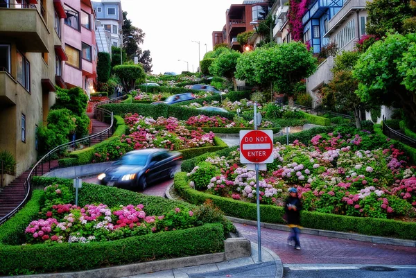 Дорога Сан-Франциско, США — стоковое фото