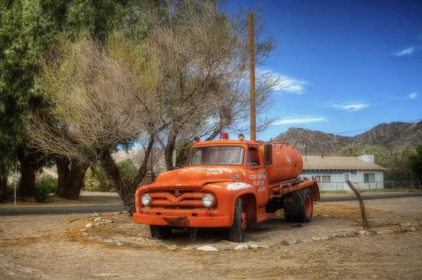Vintage Firetruck Death Valley — Stock Photo, Image