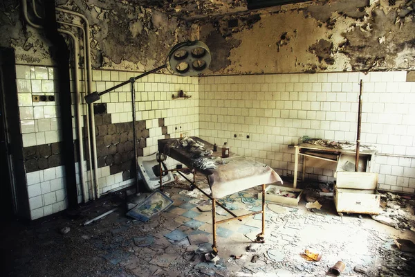 Czarnobyl Prypeci Szpital — Zdjęcie stockowe