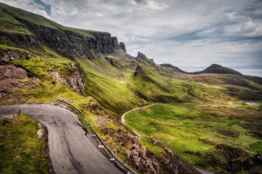 Quiraing Isle of Skye, İngiltere