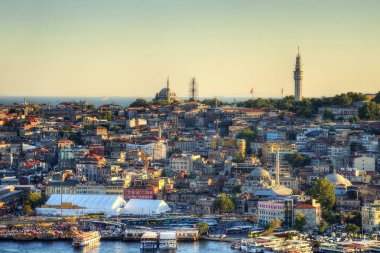 Sultanahmet Camii ve Ayasofya'nın Istanbul anteni