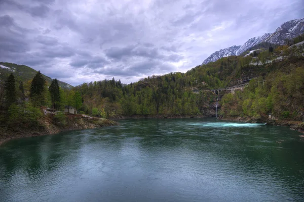 Zwitserland Alp Lake — Stockfoto