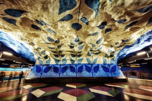 Estocolmo Arquitectura colorida — Foto de Stock