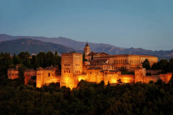 Alhambra von Granada — Stockfoto