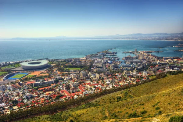 Südafrikanische capetown skyline — Stockfoto