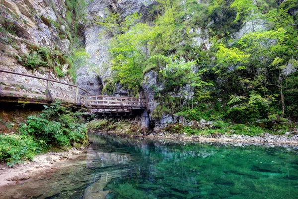 Vintgar Gorge Slovenia — Stock Photo, Image