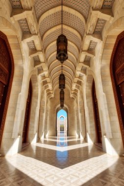 Sultan Qaboos Büyük Camii, Muscat, Umman