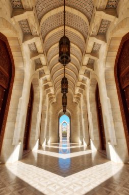 Sultan Qaboos Büyük Camii, Muscat, Umman