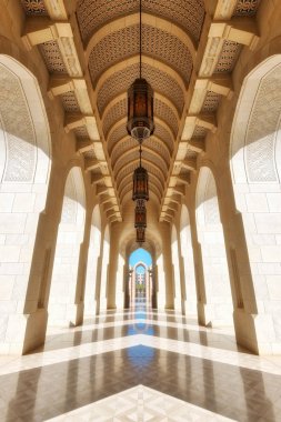 Sultan Qaboos Büyük Camii, Muscat, Umman