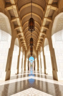 Sultan Qaboos Büyük Camii, Muscat, Umman