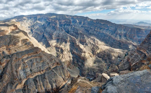 Al Hajar Mountains in Oman — Stock Photo, Image