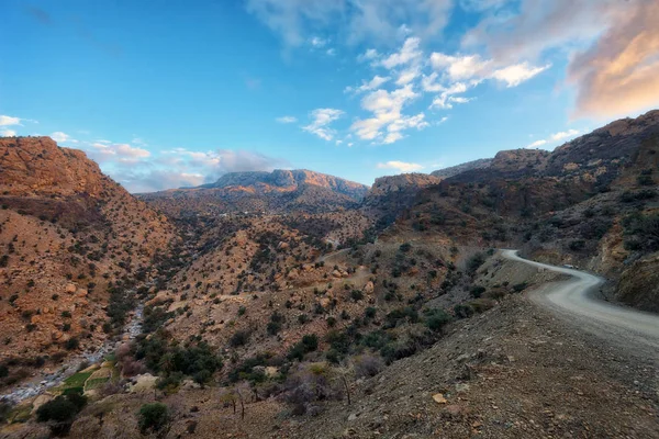 Al-Hajarbergen i Oman — Stockfoto