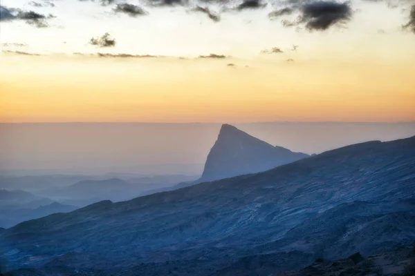 Al hajar Berge in oman — Stockfoto