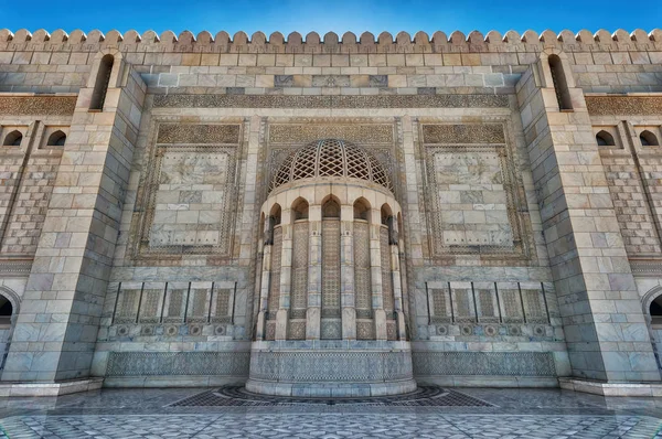 Sultan Qaboos Stora moskén, Muscat, Oman — Stockfoto