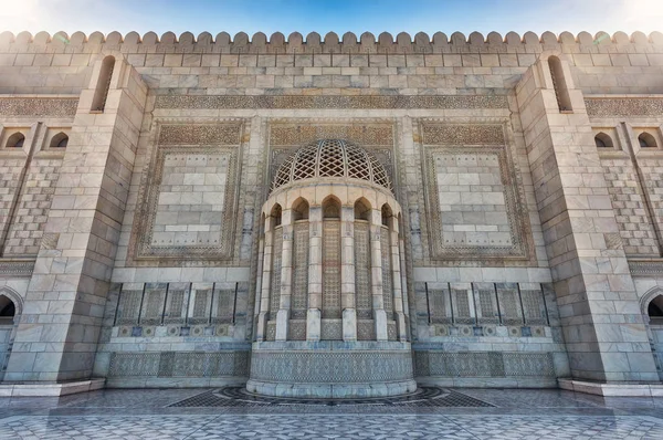 Sultan Qaboos Stora moskén, Muscat, Oman — Stockfoto