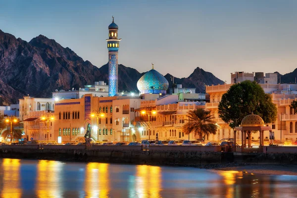 Matrah corniche, muscat, oman — Zdjęcie stockowe