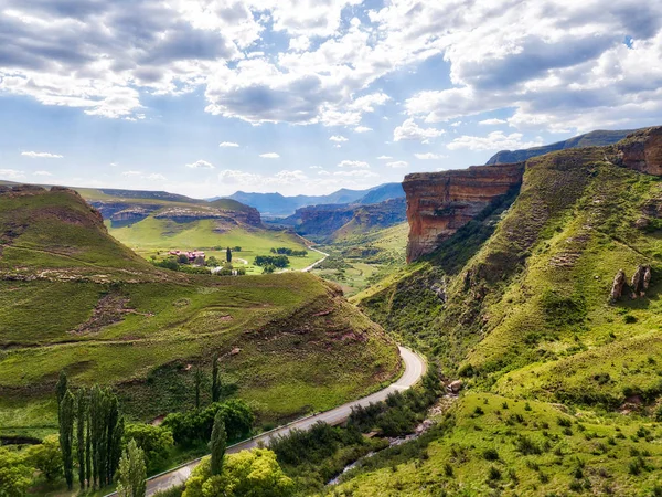 Национальный парк Золотые Ворота, ЮАР — стоковое фото