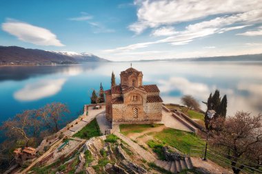 St John Kilisesi ilahiyatçı-Kaneo, Ohrid, Makedonya,