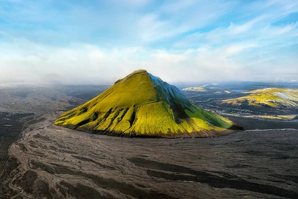 Гора Мелифелл Нагорье Исландии Пост Обработан Hdr — стоковое фото