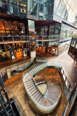 Londra, İngiltere 'de bir Yeni Değişim alışveriş merkezi mimarisi, HDR' de işlendi