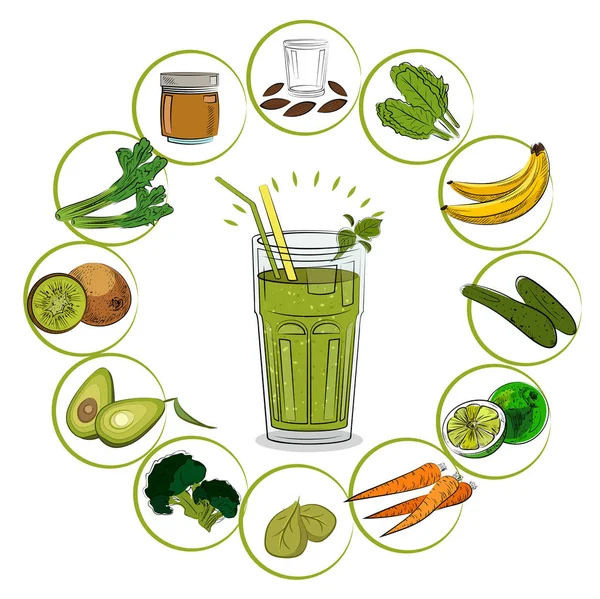 Smoothie — Stock Vector