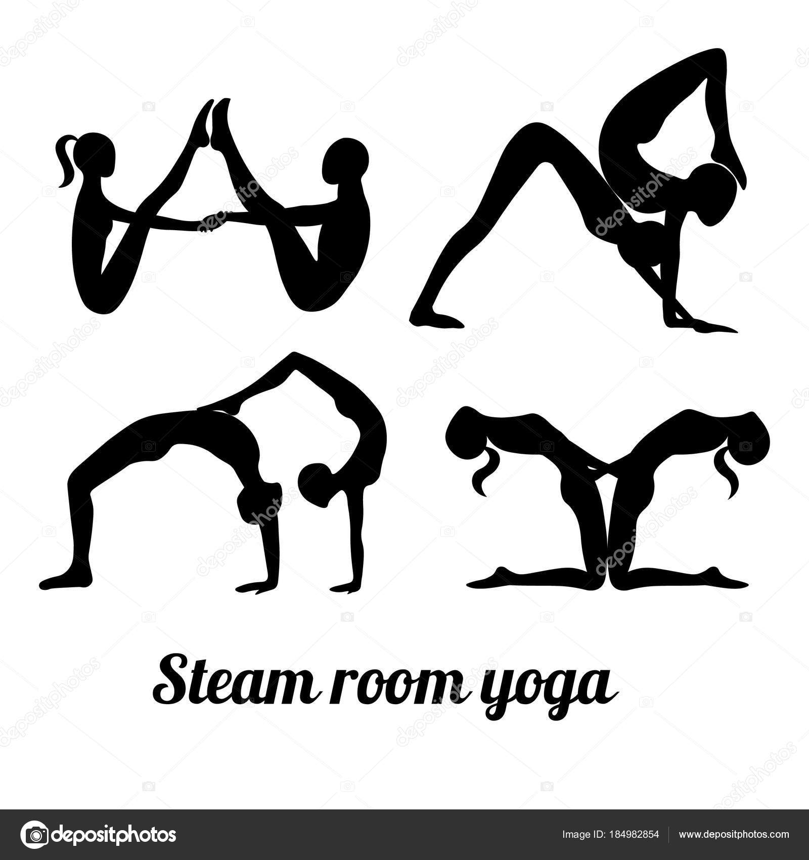 Yoga Stock Vector C Ollimay 184982854