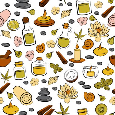 Ayurveda öğeleri ile Seamless Modeli