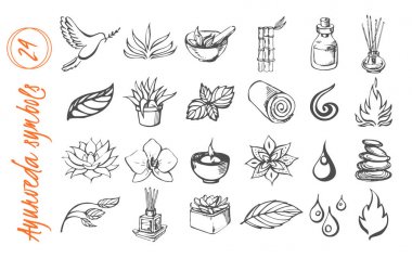 Ayurveda simgeler