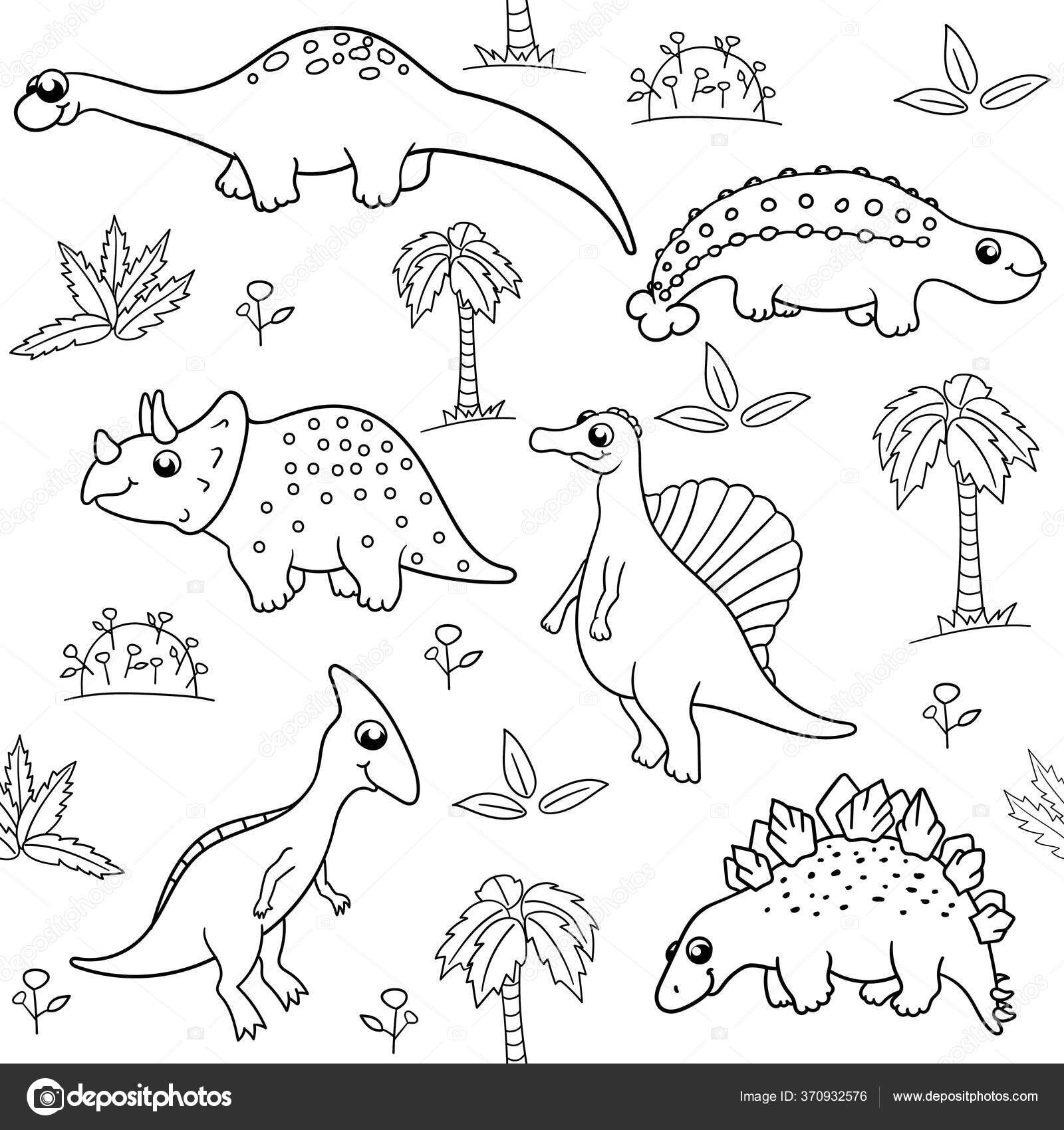 Seamless vector pattern in black and white on a white background