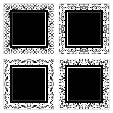 Vintage süs çerçeveler