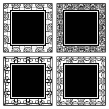 Vintage süs çerçeveler